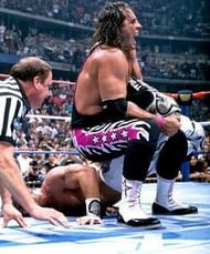 This hold lasts over a third as long as Triple H's Wrestlemania debut.